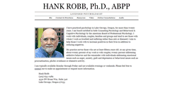 Desktop Screenshot of hankrobb.com